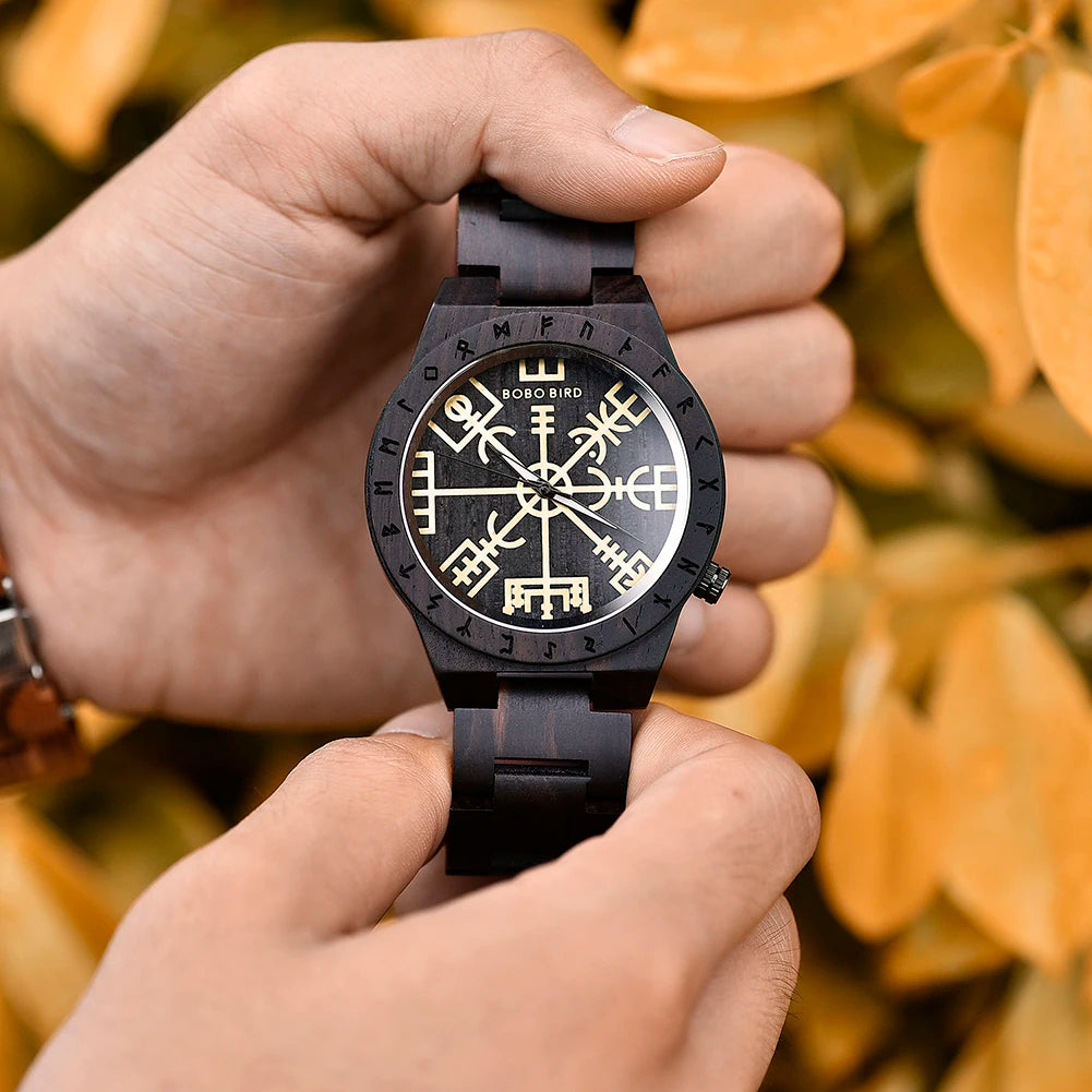 Viking Wooden Watch