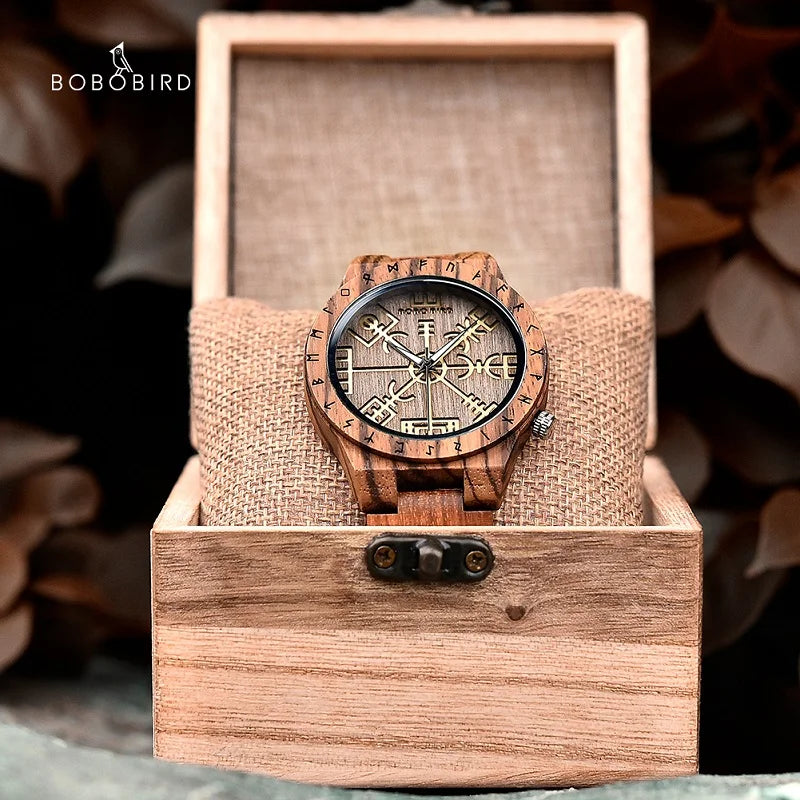 Viking Wooden Watch