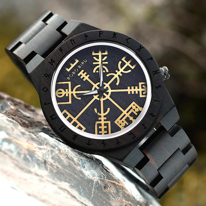 Viking Wooden Watch