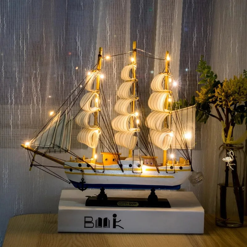 Handmade Wooden Ship