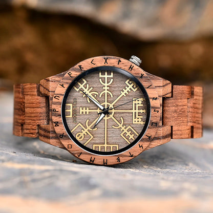 Viking Wooden Watch