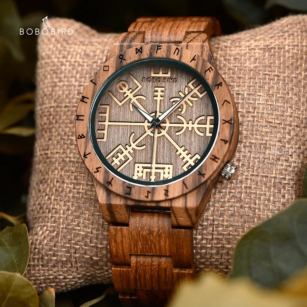 Viking Wooden Watch